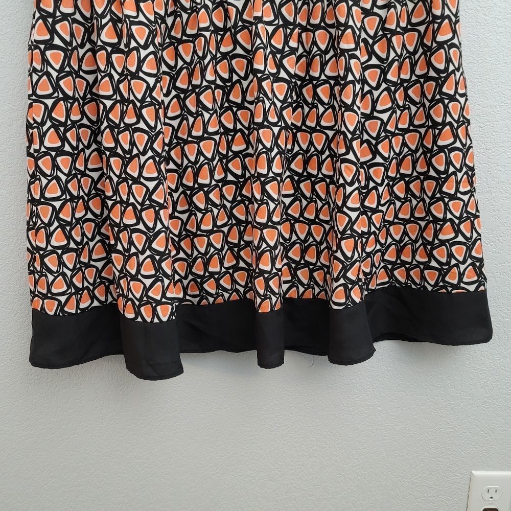 Asos Curve Plus Fit And Flare Fully Lined Sleevel… - image 4